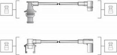 MAGNETI MARELLI 941145260723 -  Комплект проводов зажигания